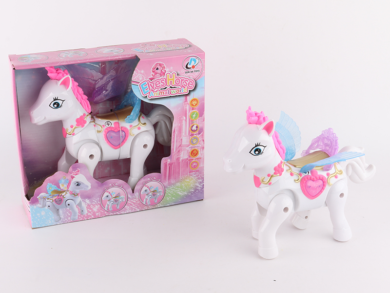 Cartoon B/O Pegasus With Light And Music