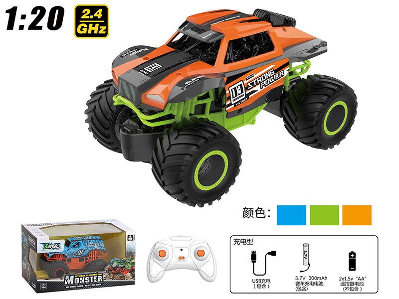 1:20 2.4G Remote Control Monster Truck