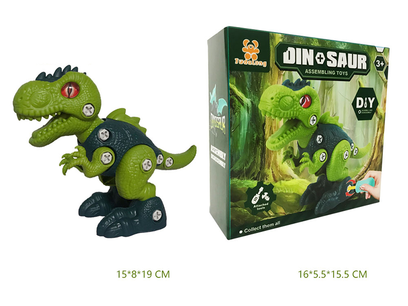 DIY Assembly Tyrannosaurus Rex(Manual Screwdriver)