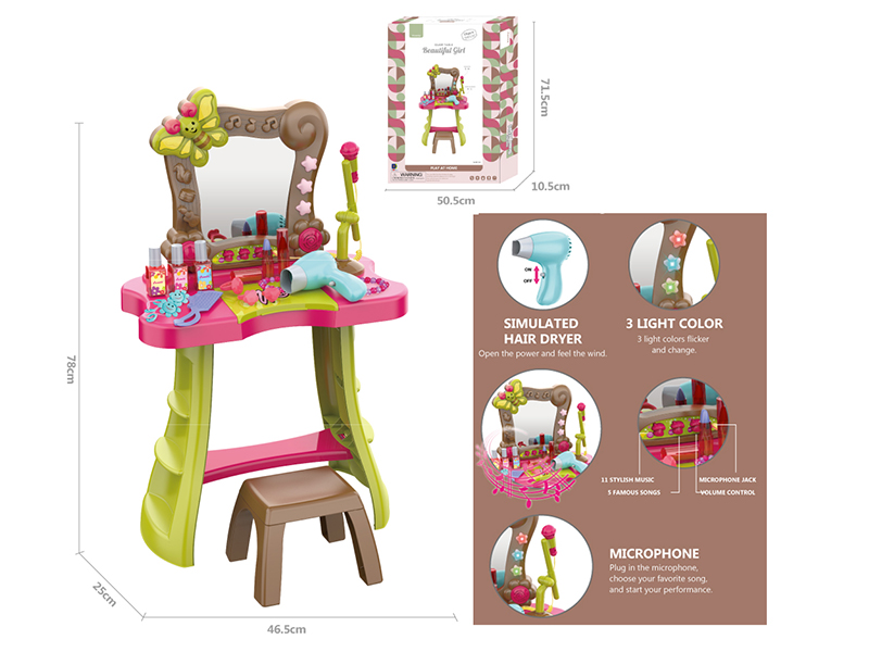 Karaoke Dressing Table With Sound And Light