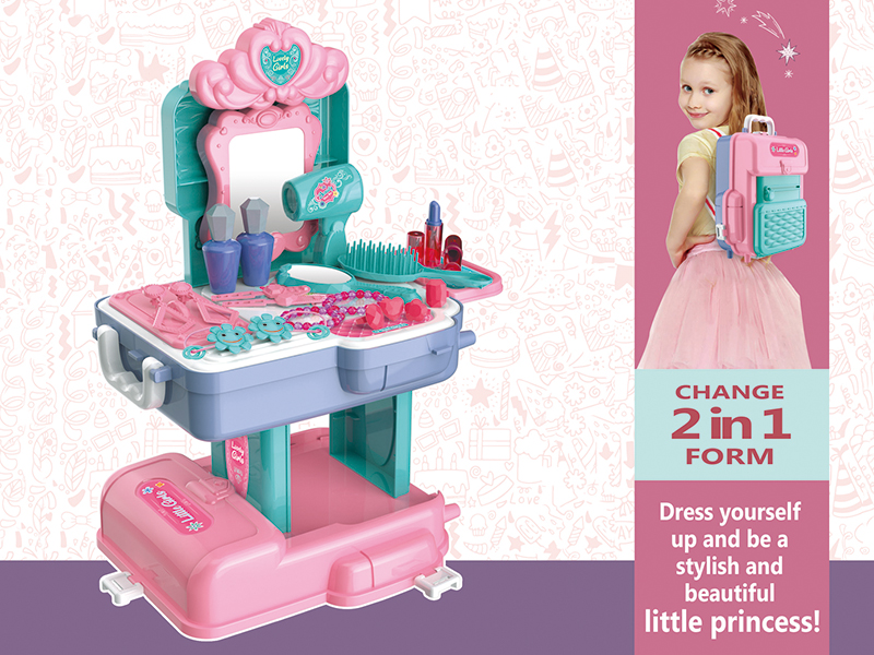 Dressing Table Schoolbag 3 In 1