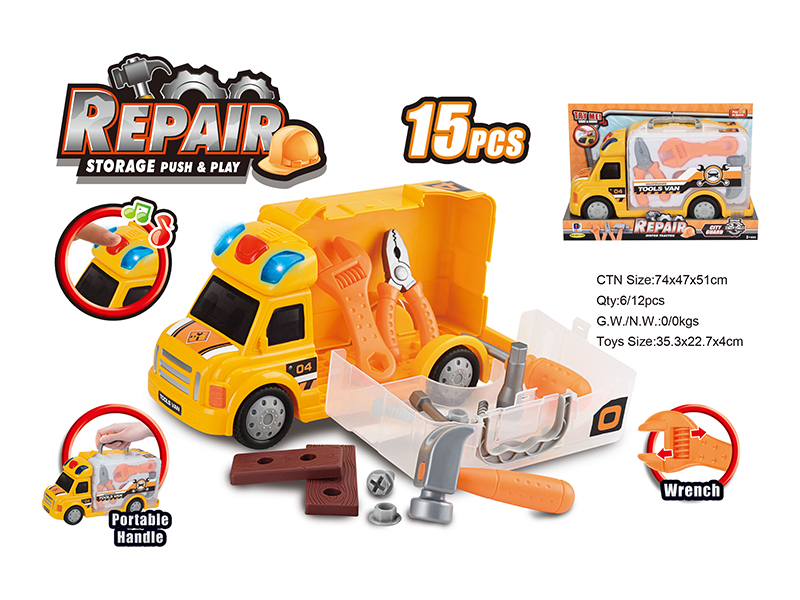 Maintenance Tools Van With Sound And Light