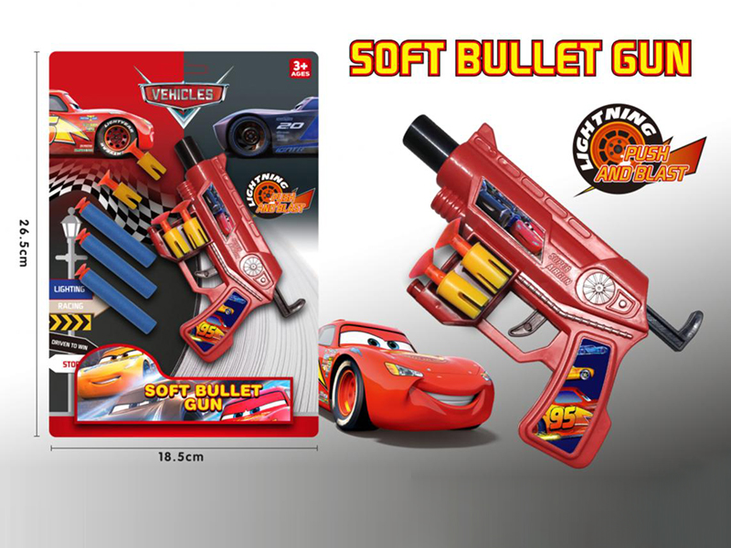 Cars Soft Bullet Gun
