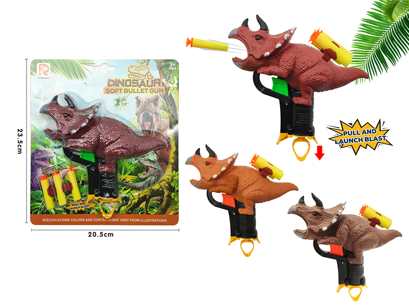 Triceratops Soft Bullet Gun
