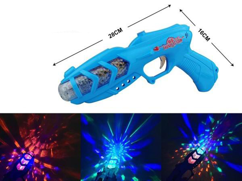 B/O Windmill Optical Fiber  Gun With Light And Music