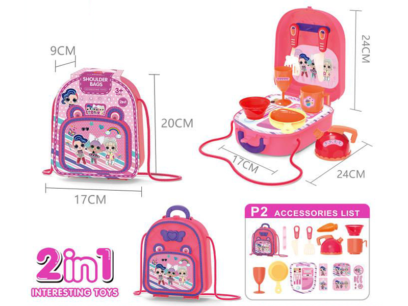 Surprise Doll LOL Kitchen School Bag