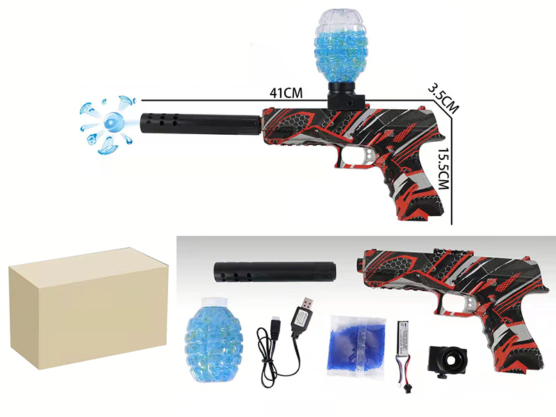 Electric High Speed Continuous Launch Soft Bullet Gun