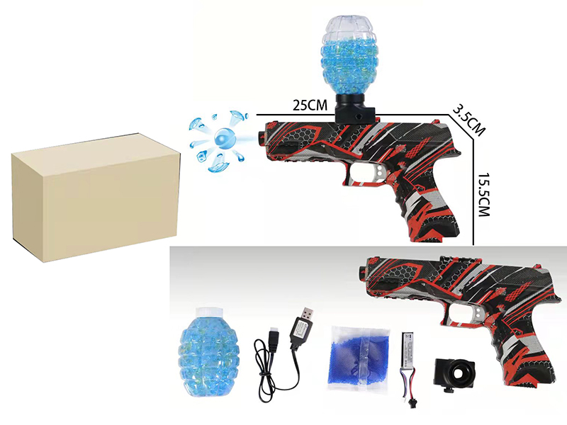Electric High Speed Continuous Launch Soft Bullet Gun