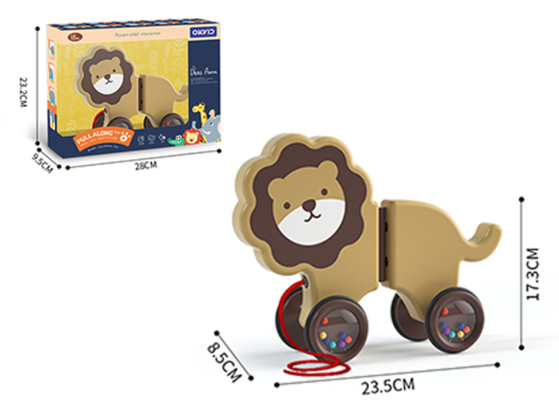 Pull Along Toys - Lion