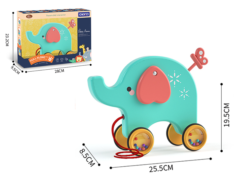 Pull Along Toys - Elephant