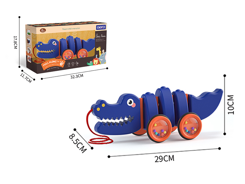 Pull Along Toys - Crocodile