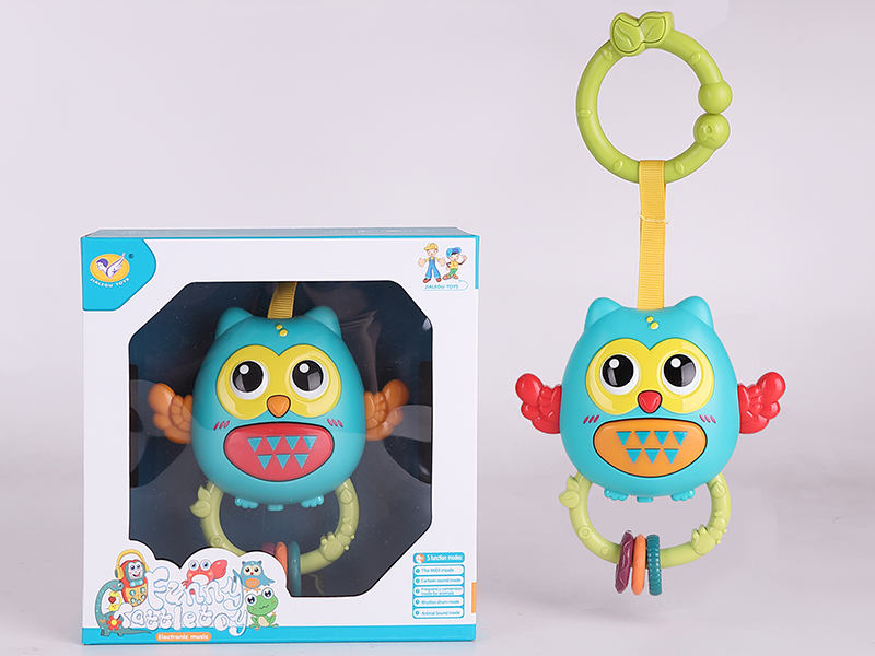 Funny Rattle Toy - Owl