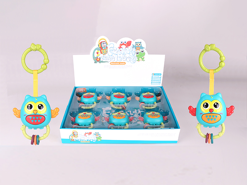 6PCS Funny Rattle Toy - Owl