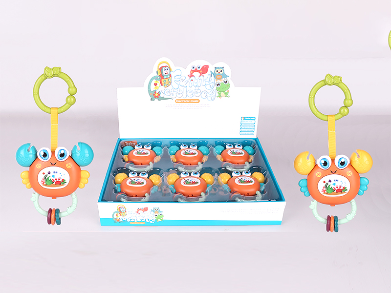 6PCS Funny Rattle Toy - Crab