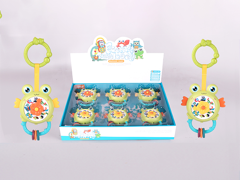 6PCS Funny Rattle Toy - Frog