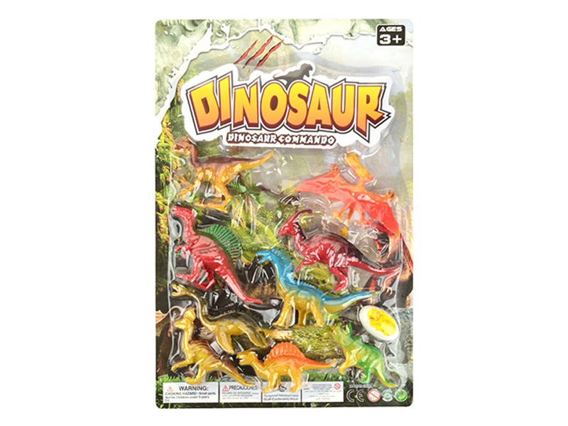 10PCS Dinosaur Commando Set