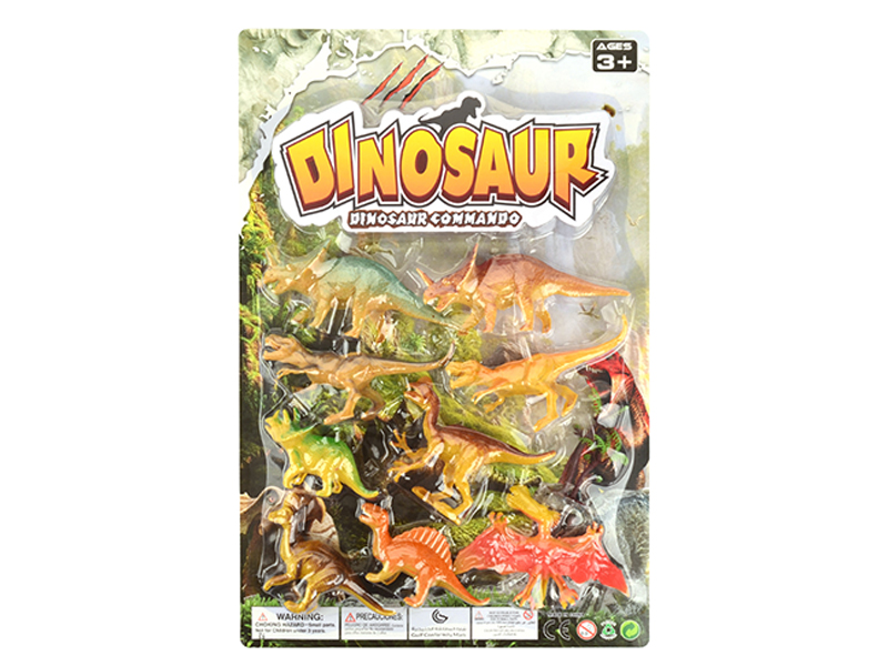 10PCS Dinosaur Commando Set