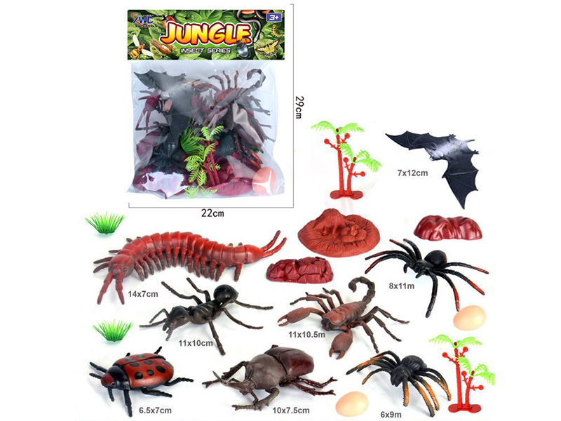 Jungle Insect Set