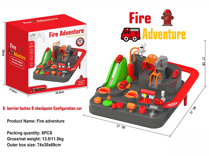 City Fire Control Adventure(4 Cars)