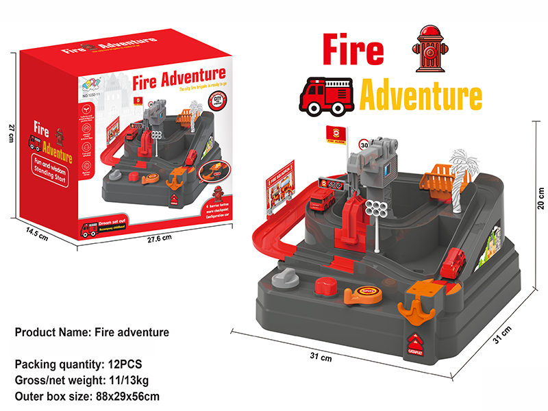 City Fire Control Adventure(4 Cars)