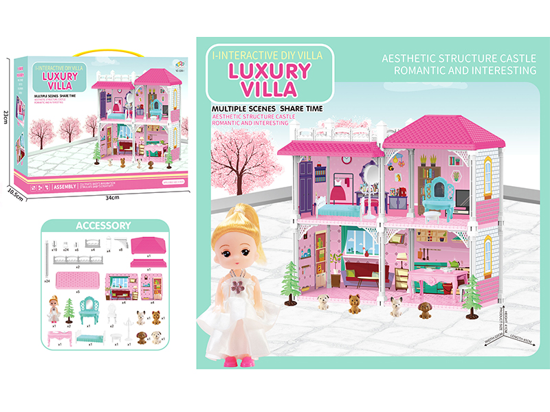 DIY Assembly Luxury Villa