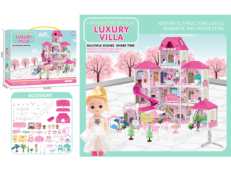 DIY Assembly Luxury Villa