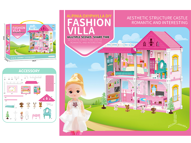 DIY Assembly Fashion Villa