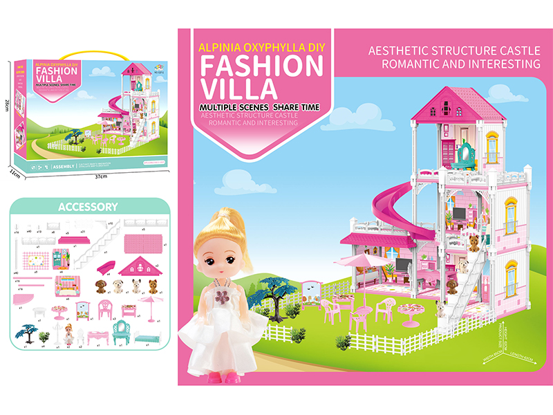DIY Assembly Fashion Villa