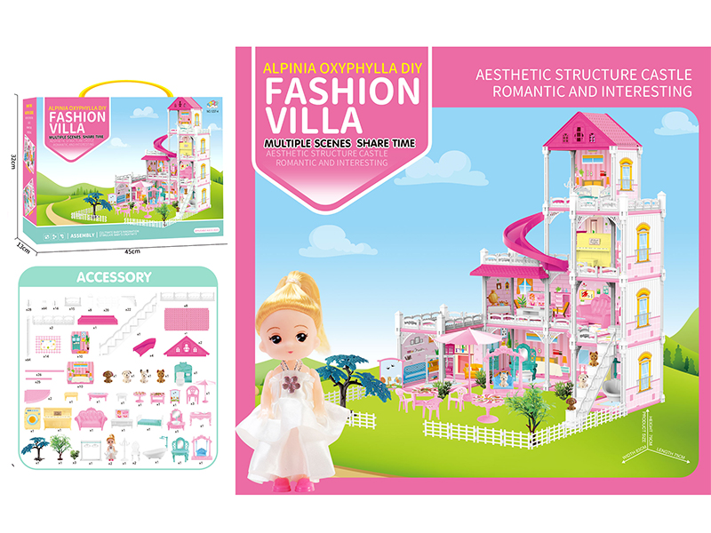 DIY Assembly Fashion Villa