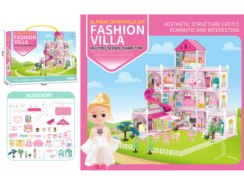 DIY Assembly Fashion Villa