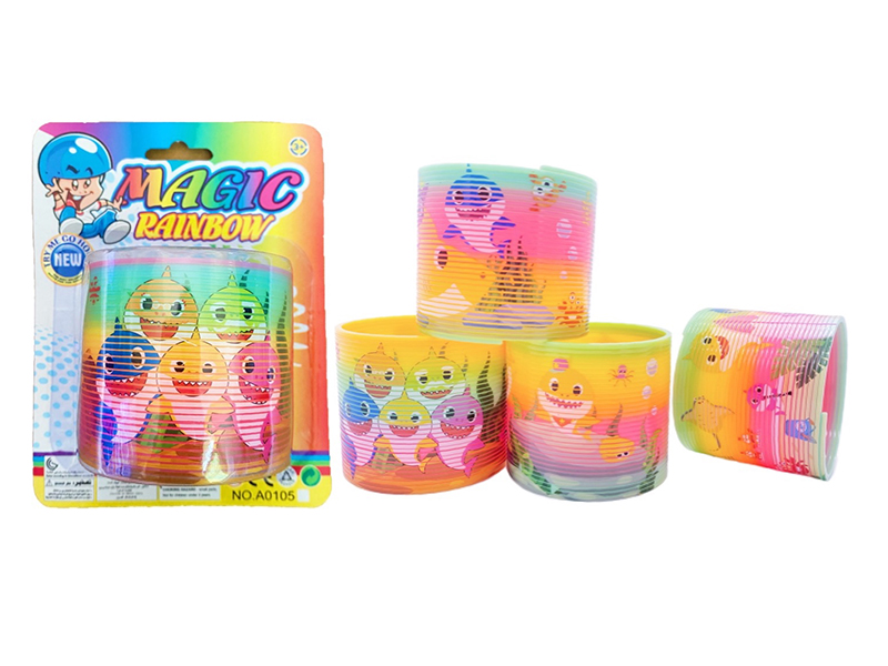 Baby Shark Rainbow Spring 1PCS
