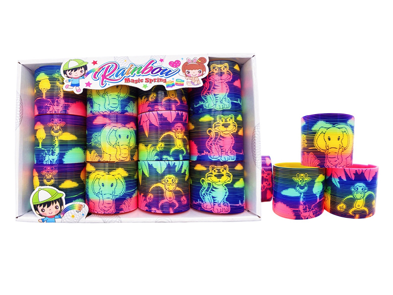 Animal Rainbow Spring 12PCS