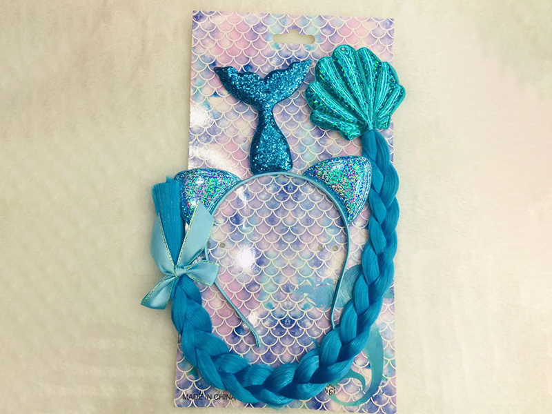 Mermaid Hair Hoop + Wig Braid Hair Accessories