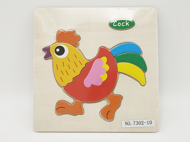Wooden Rooster Puzzle