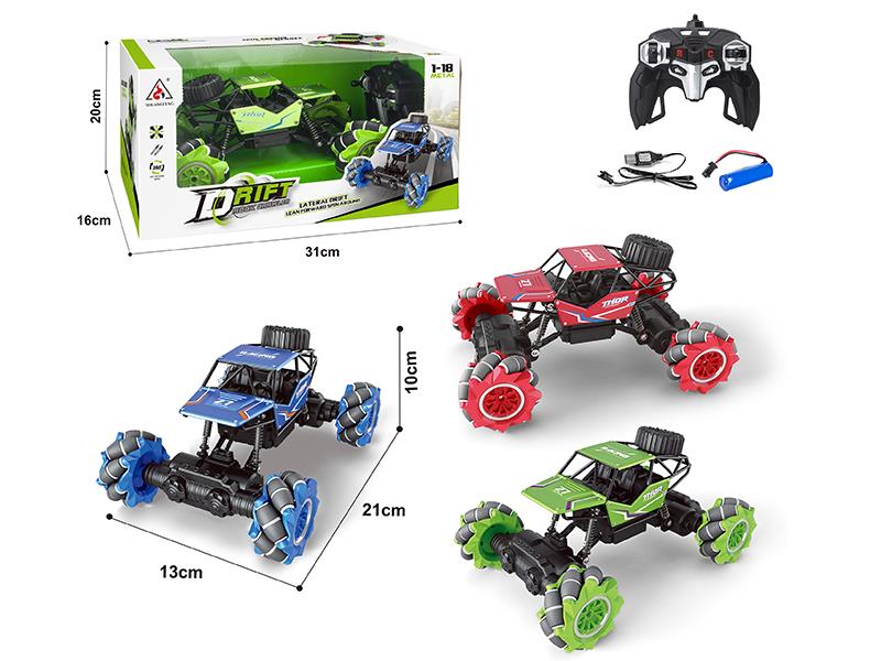 2.4G  R/C Alloy Drift Rock Crawler