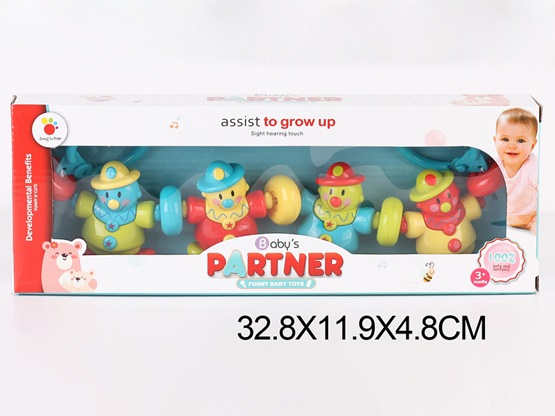 Baby Clown Hand Bell 4pcs