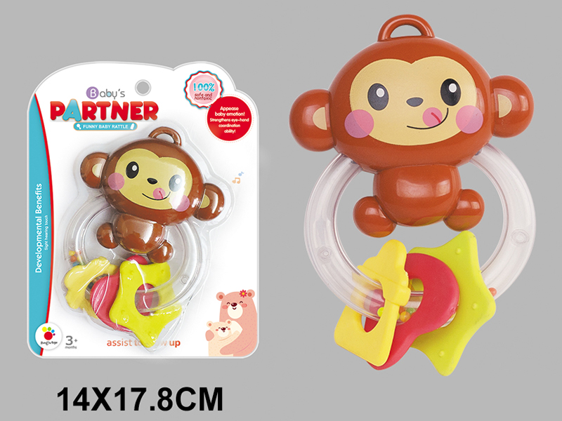 Baby Monkey Teether Rattles