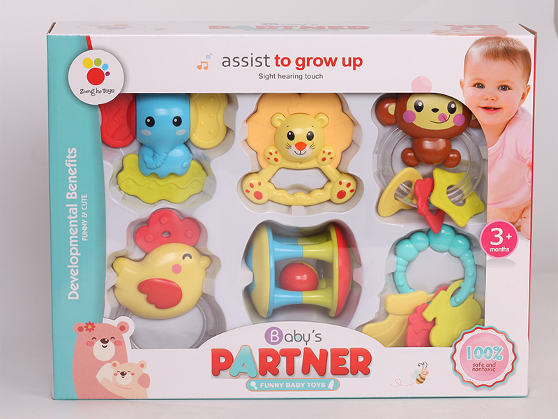 Baby Rattles 6pcs
