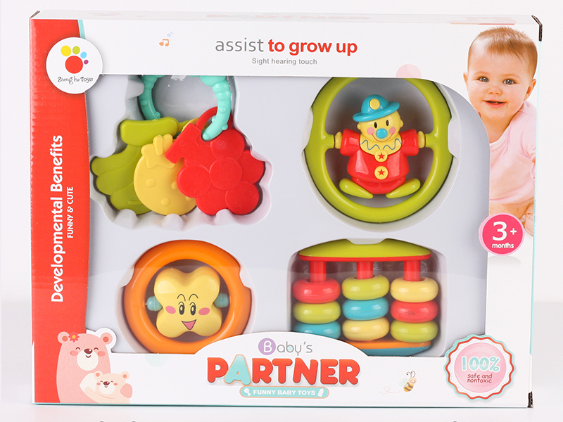 Baby Rattles 4pcs