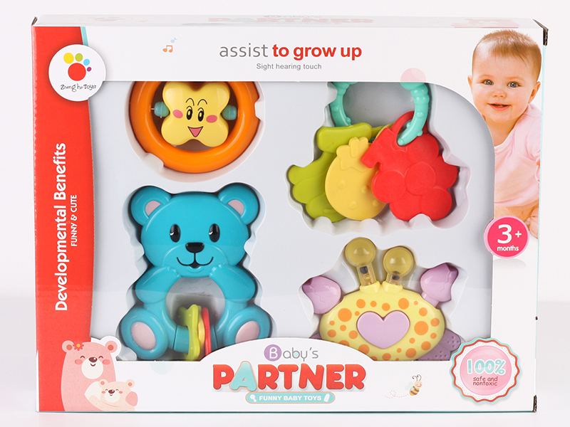 Baby Rattles 4pcs