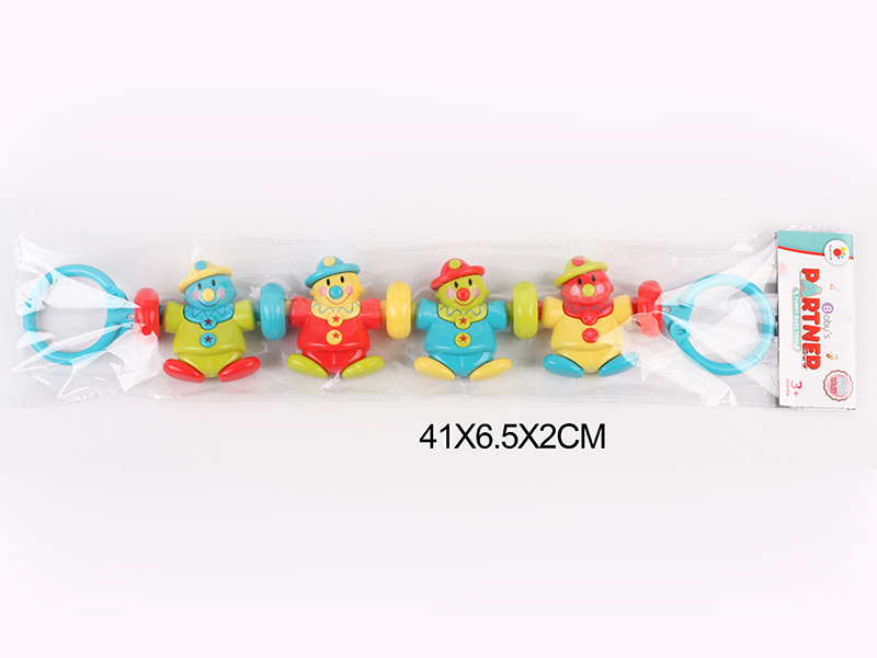 4 Baby Clown Hand Bells