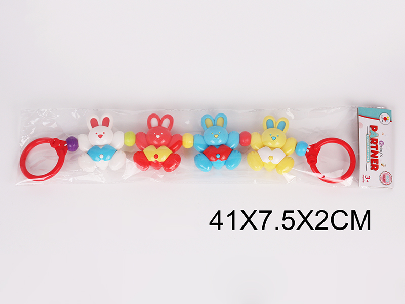 4 Baby Rabbit Hand Bells