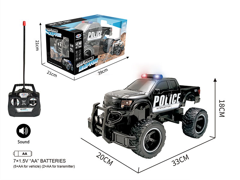 1:14 4CH Remote Control Ford Cross-Country Police Car