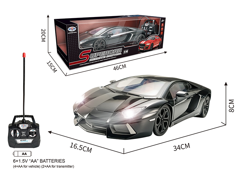 1:14 Lamborghini 4CH Remote Control Sports Car
