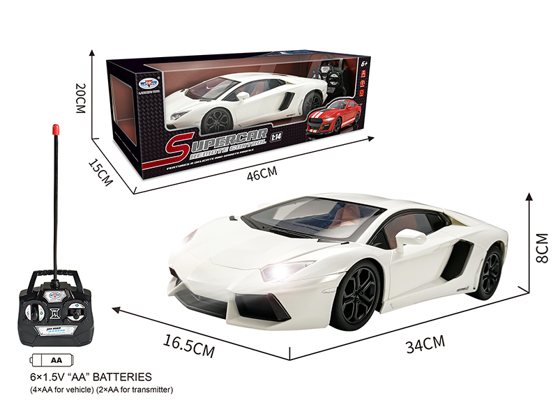 1:14 Lamborghini 4CH Remote Control Sports Car
