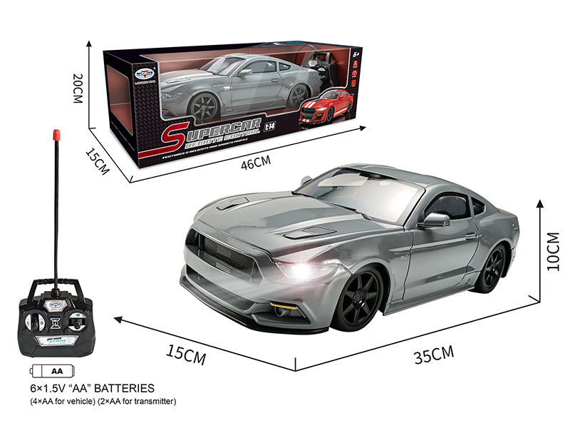 1:14 Ford Mustang 4CH Remote Control Car