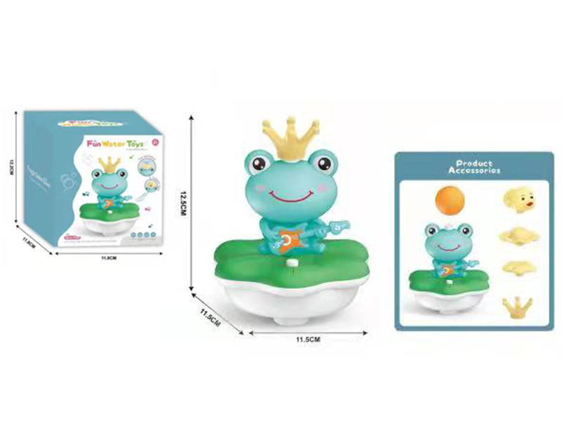 Electric Spray Water Frog Bathing Toys