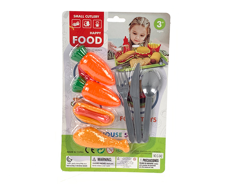 Pretend Play Toy Food Set