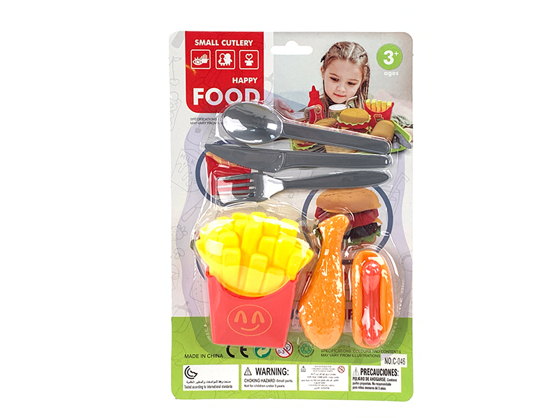 Pretend Play Toy Food Set