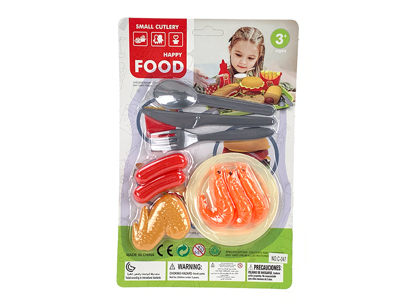 Pretend Play Toy Food Set